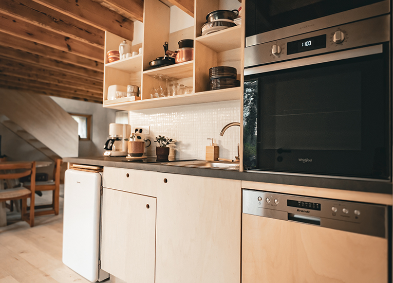 Intérieur Gite Chambre Cuisine